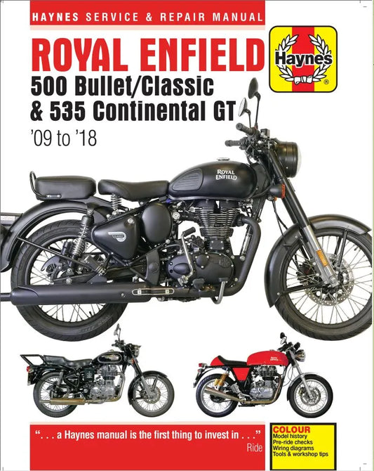 HAYNES Service Manual för ROYAL ENFIELD 500/535 09- bild 1 PMMEDIA:f7372da3ea54733d
