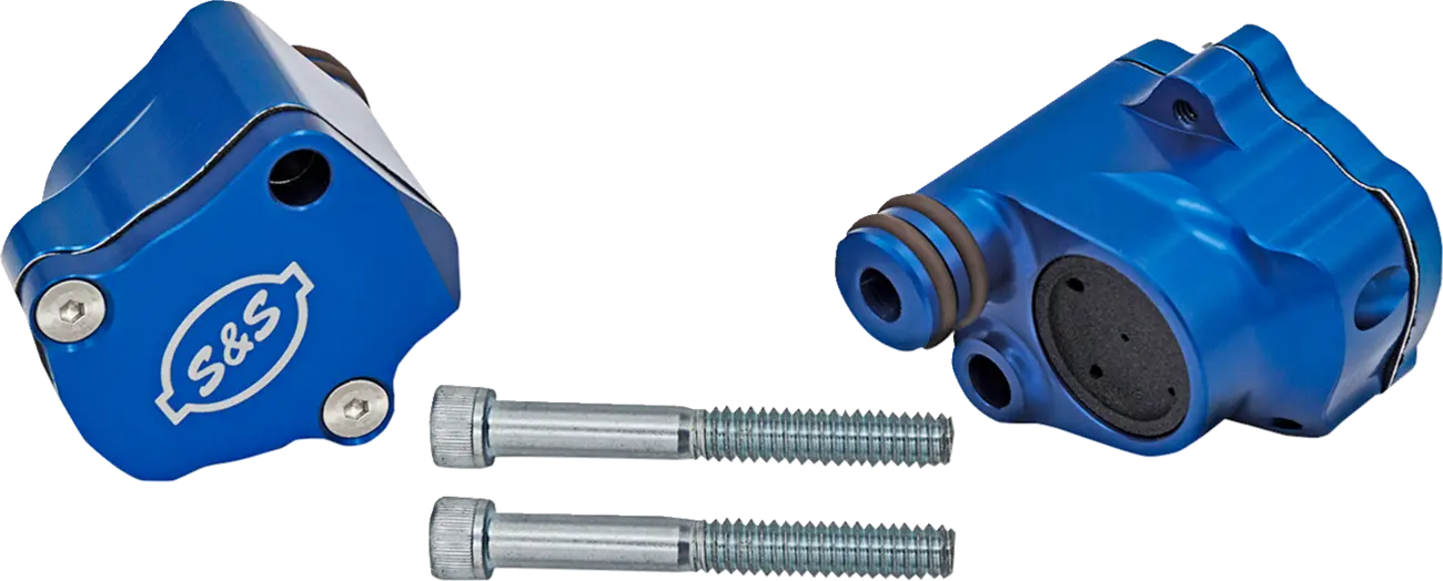 S&S CYCLE Billet Head Breather blå anodiserad M8 2017-2024 bild 1 PMMEDIA:1bb70457ac9ee98e