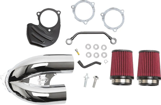S&S CYCLE Tuned Induction Luftfilterkit M8 Chrome bild 1 PMMEDIA:bd28c43b780ff43b