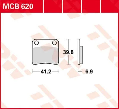 TRW All Round Sintered Metal Bromsbelägg bild 1 PMMEDIA:2537d0f626fad9f4