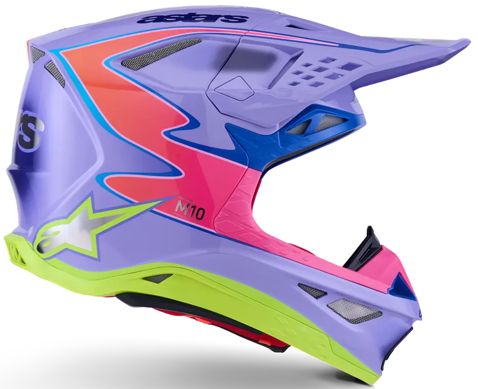 Alpinestars(Mx) Supertech M10 Jett Lawrence R01 Offroadhjälm integral vuxen bild 4 PMMEDIA:2b8c771b7ed42aa1