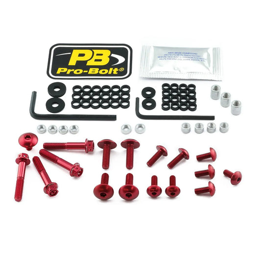 PRO BOLT Aluminium Fairing Bolt Kit för Suzuki bild 1 PMMEDIA:2aef9ae57106955c