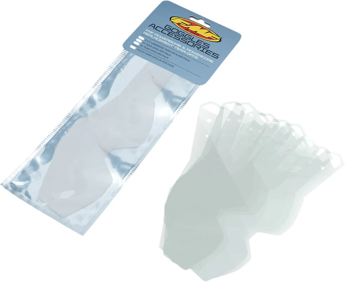 FMF VISION PowerBomb/PowerCore Tear-Offs 20-pack bild 1 PMMEDIA:765a5032f961ab87