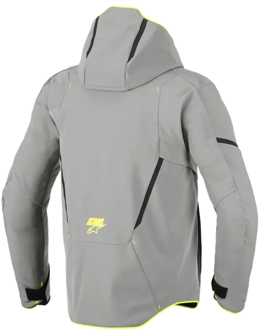 ALPINESTARS Aeroshell Vattentät Jacka Grå/Gul 4XL bild 2 PMMEDIA:2df8a442d0ff77e4