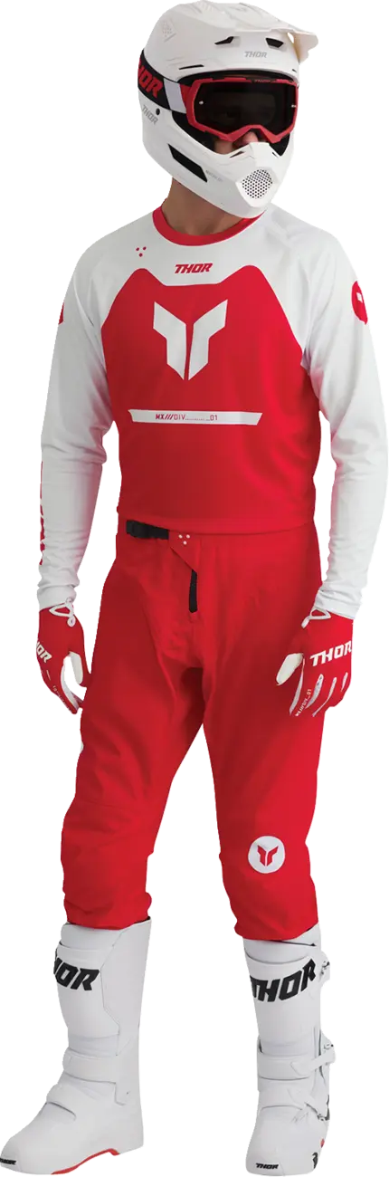 Thor Fleet Whiteout Offroadhjälm integral vuxen bild 11 PMMEDIA:93ac56a32db07662