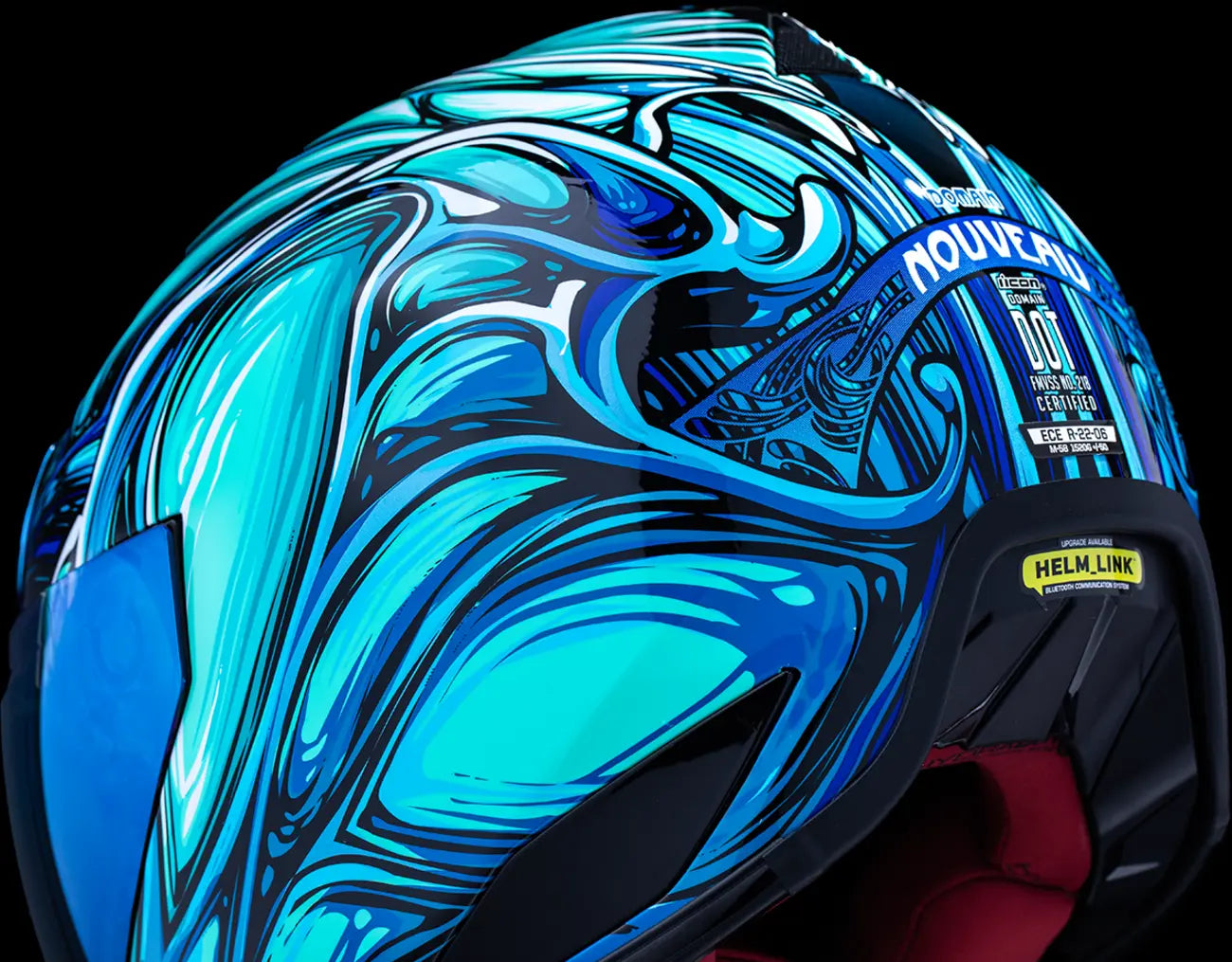 Icon Domain™ Nouveau Integralhjälm vuxen bild 10 PMMEDIA:38bdf316c7367ff1