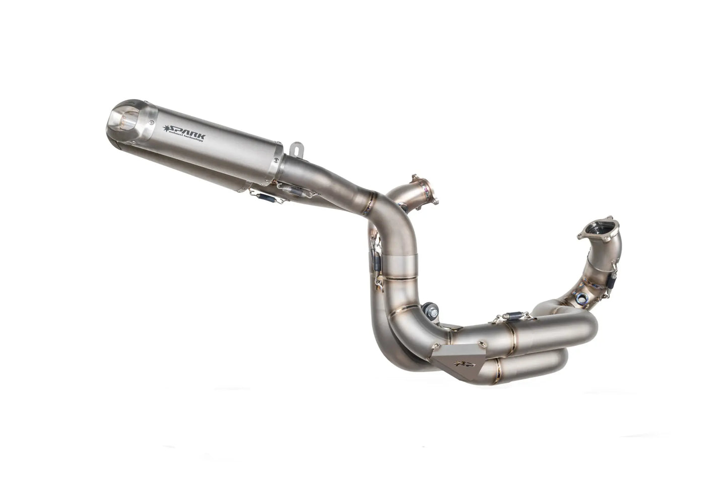 SPARK RECTANGULAR UNDERSEAT Komplett Titanavgassystem bild 1 PMMEDIA:984857088c1f22fd