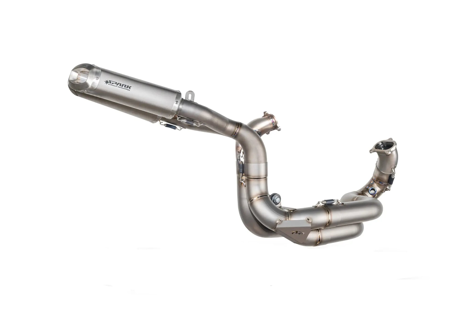 SPARK RECTANGULAR UNDERSEAT Komplett Titanavgassystem bild 1 PMMEDIA:984857088c1f22fd