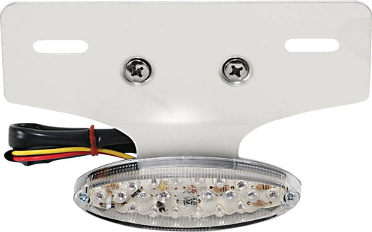 Drag Specialties Mini Led Cat Eye Taillight with License Plate Mount Bakljus bild 2 PMMEDIA:dde9d437d846b2ed