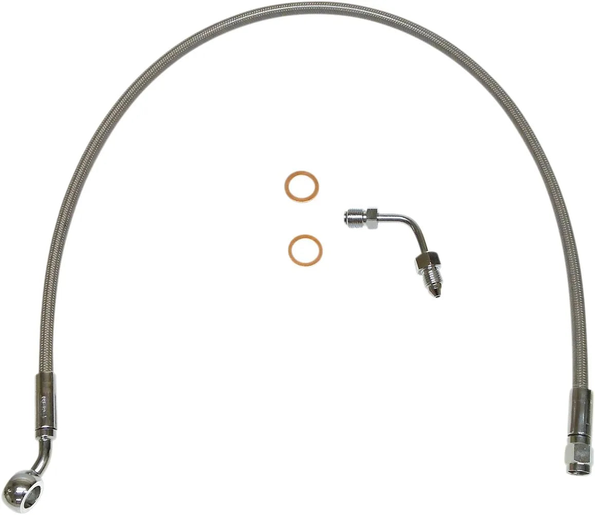 Magnum Shielding XR Upper Brake Line with Adapter Bromsslangar rostfritt stål bild 4 PMMEDIA:89f512cee4f74ec8