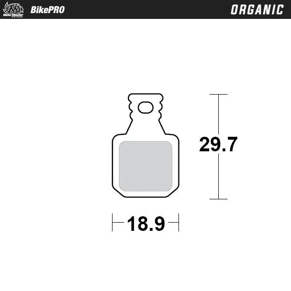 MOTO-MASTER Organiska Bromsbelägg bild 1 PMMEDIA:7415ff5e4e09d0a8