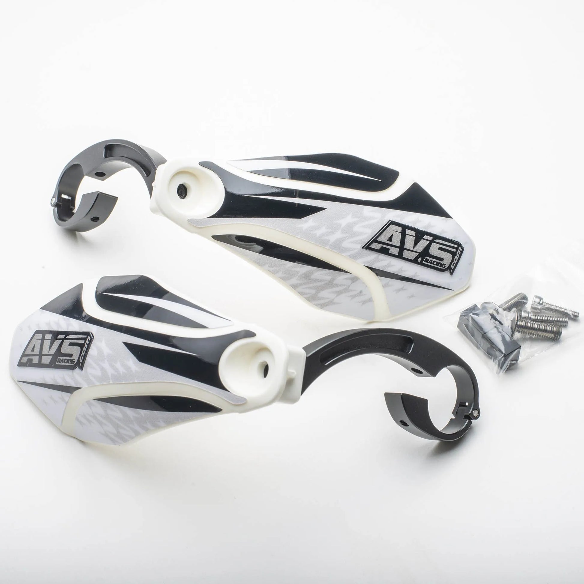 AVS RACING Handguards Kit med aluminiumfästen bild 1 PMMEDIA:670494ca9251be92