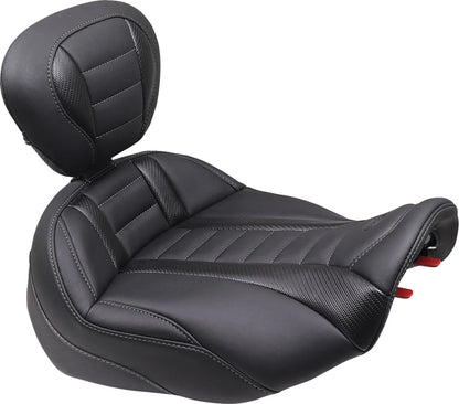 Mustang Deluxe Touring Solo Seat Sadlar Harley Touring bild 4 PMMEDIA:0d489f592d9a687b
