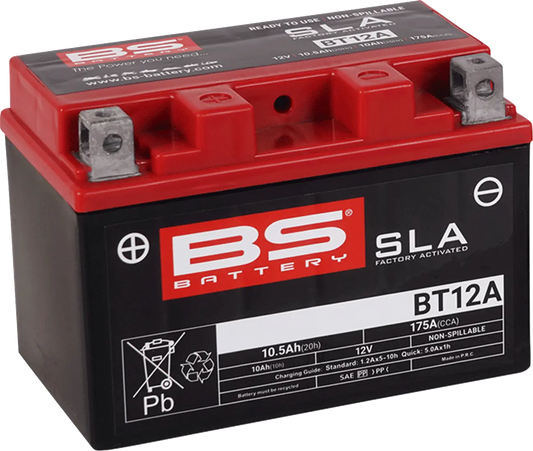 BS BATTERY BT12A AGM Underhållsfritt Batteri bild 1 PMMEDIA:359c026b323c181a