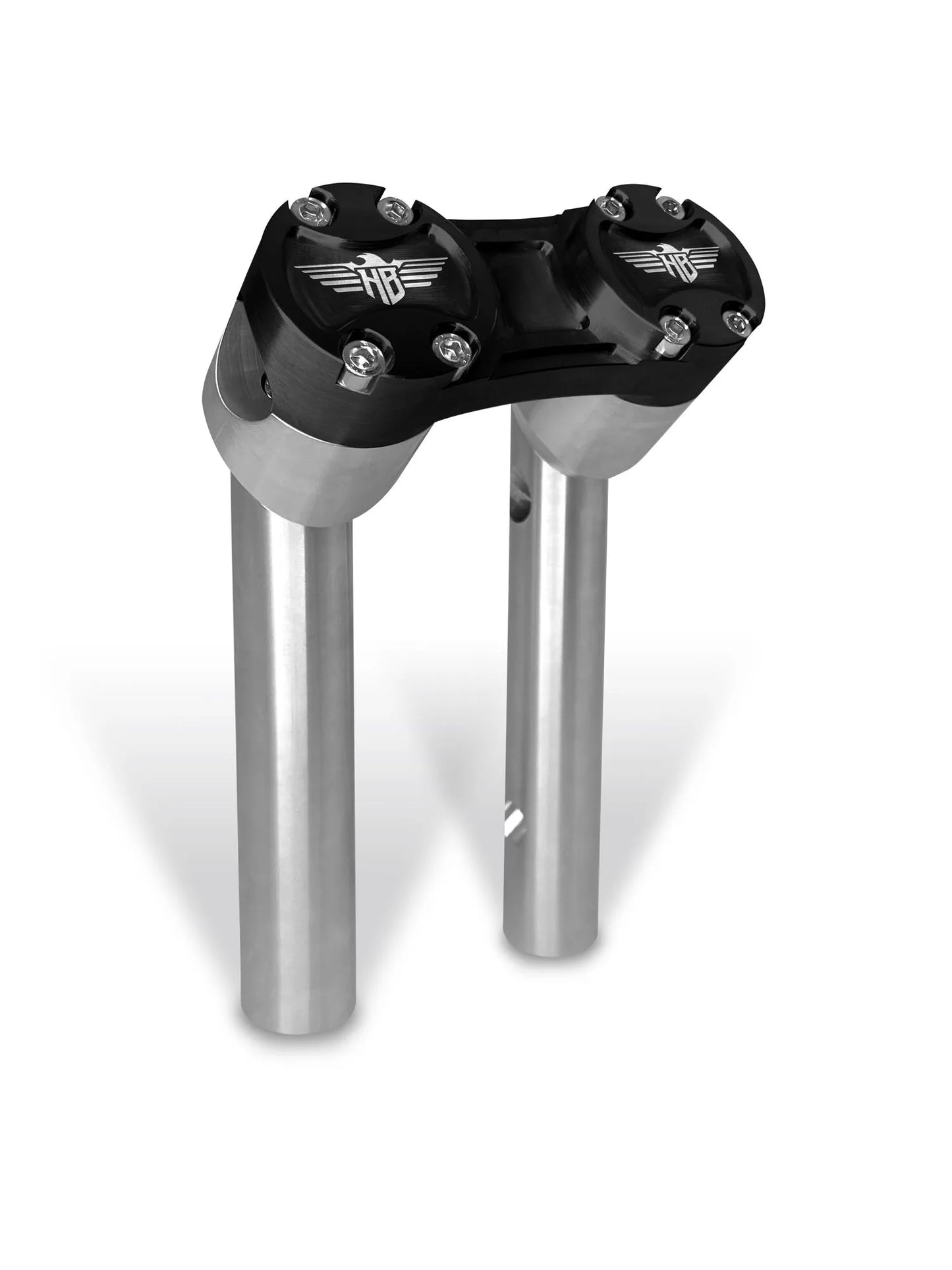 HEINZ BIKES Clubstyle Pullback Riser 6" Silver/Svart 1-1/4" bild 1 PMMEDIA:e8483f70011d588c