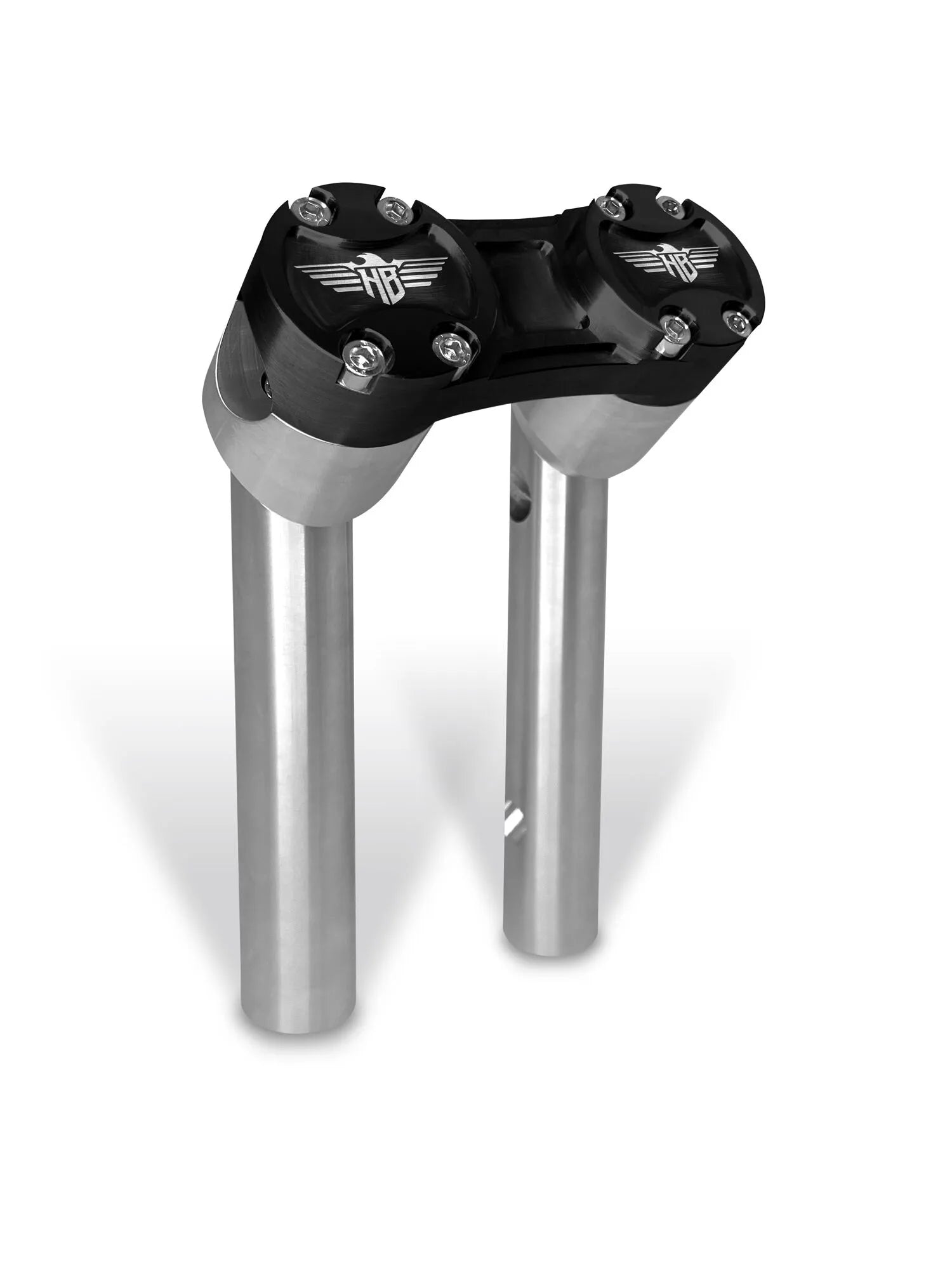 HEINZ BIKES Clubstyle Pullback Riser 6" Silver/Svart 1-1/4" bild 1 PMMEDIA:e8483f70011d588c