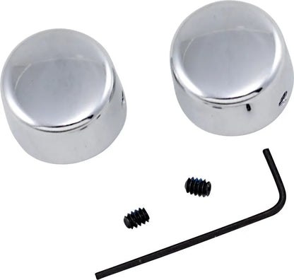 DRAG SPECIALTIES Chromade kåpor till riser-bultar bild 1 PMMEDIA:b24ed7a0bd6f4a06