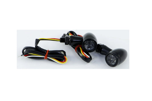 Parts Europe LED Bullet Turn Signal Lights with Rings Blinkers bild 2 PMMEDIA:a44ee70f2846e05f