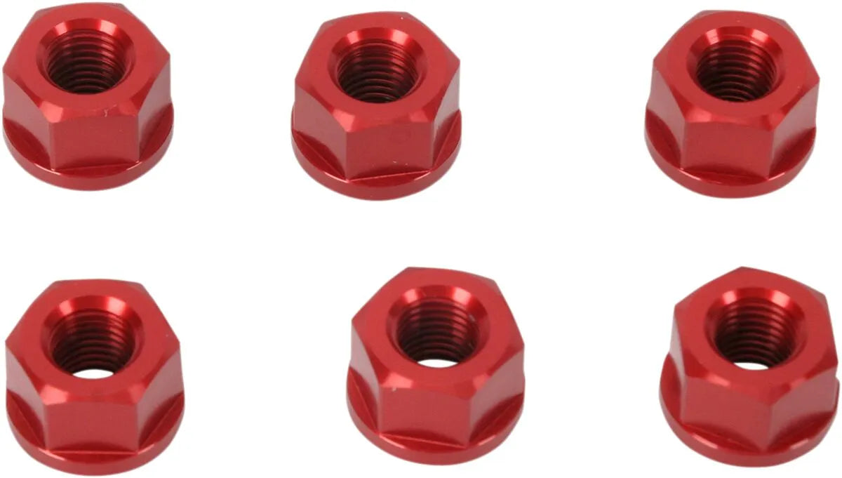 DRIVEN RACING Kedjemuttrar Aluminium 10mm Röd bild 1 PMMEDIA:f62678d1f87d0706