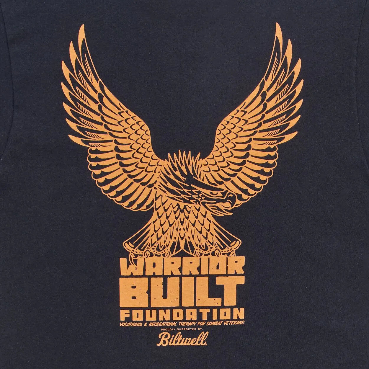 BILTWELL Warrior Built Eagle T-shirt svart small bild 5 PMMEDIA:5658a1413ed3d8ea