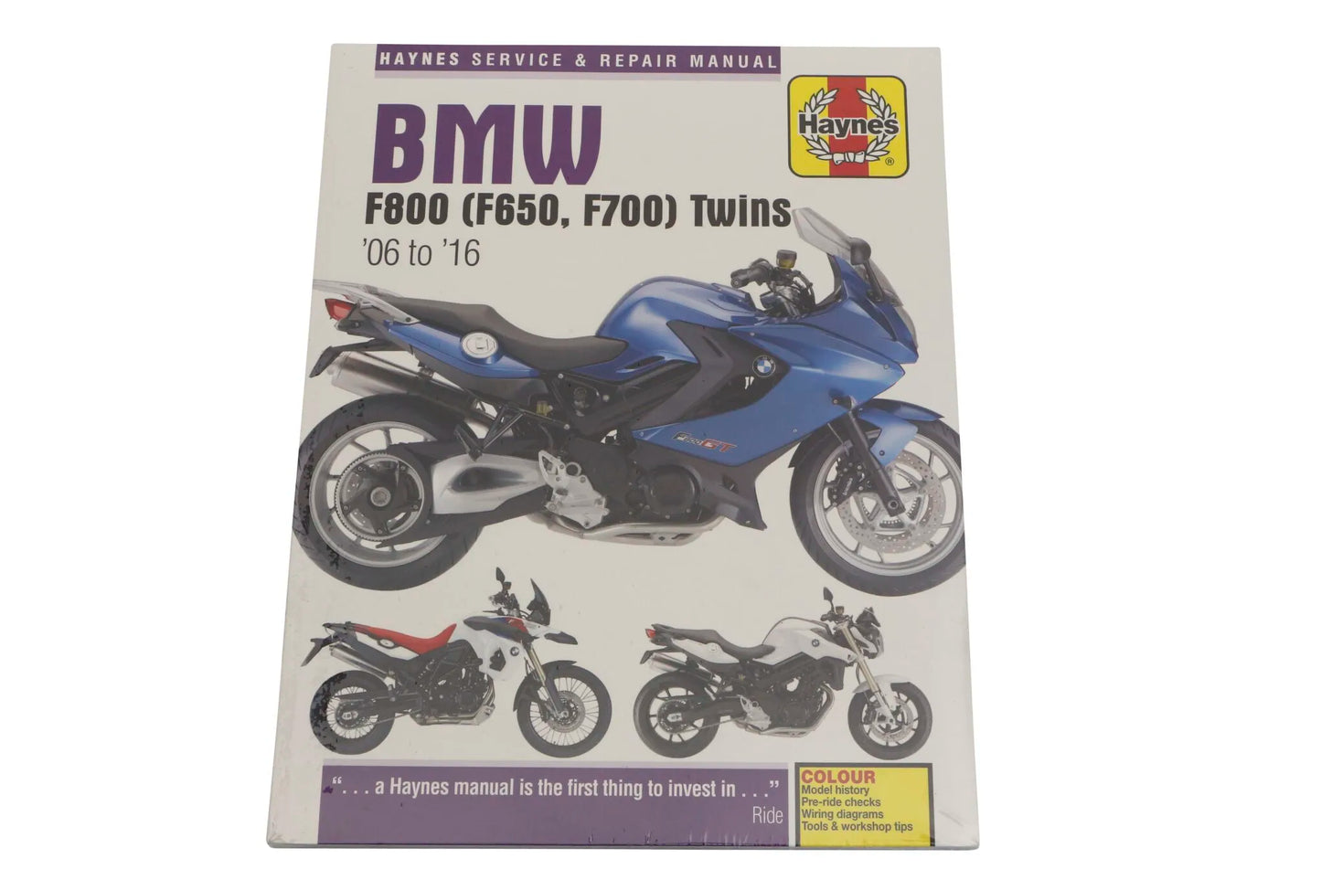 HAYNES Service Manual BMW F800 (F650/700) Twins bild 1 PMMEDIA:b823e42e0a77a0ef
