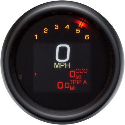 DAKOTA DIGITAL MLX-3000 Series Speedometer 3-3/8" svart bild 1 PMMEDIA:dfdd83422ca33d53