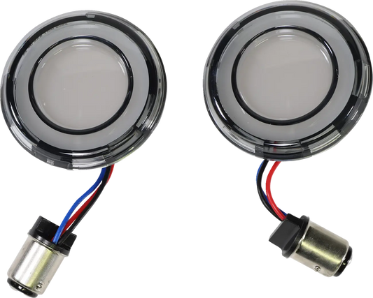 Kuryakyn Tracer L.E.D. Front Turn Signal Conversions Blinkers bild 2 PMMEDIA:3b708d89dcdc05d4