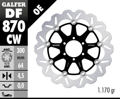 GALFER Bromsskiva Floating Wave bild 2 PMMEDIA:d6e8b9d8e8a87ea3