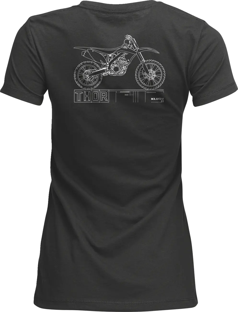Thor Women's Blueprint T-Shirt T-shirt dam bild 2 PMMEDIA:7880620a76ab1743