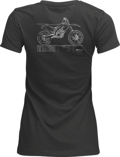 Thor Women's Blueprint T-Shirt T-shirt dam bild 2 PMMEDIA:7880620a76ab1743