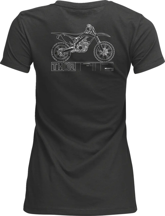 Thor Women's Blueprint T-Shirt T-shirt dam bild 2 PMMEDIA:7880620a76ab1743