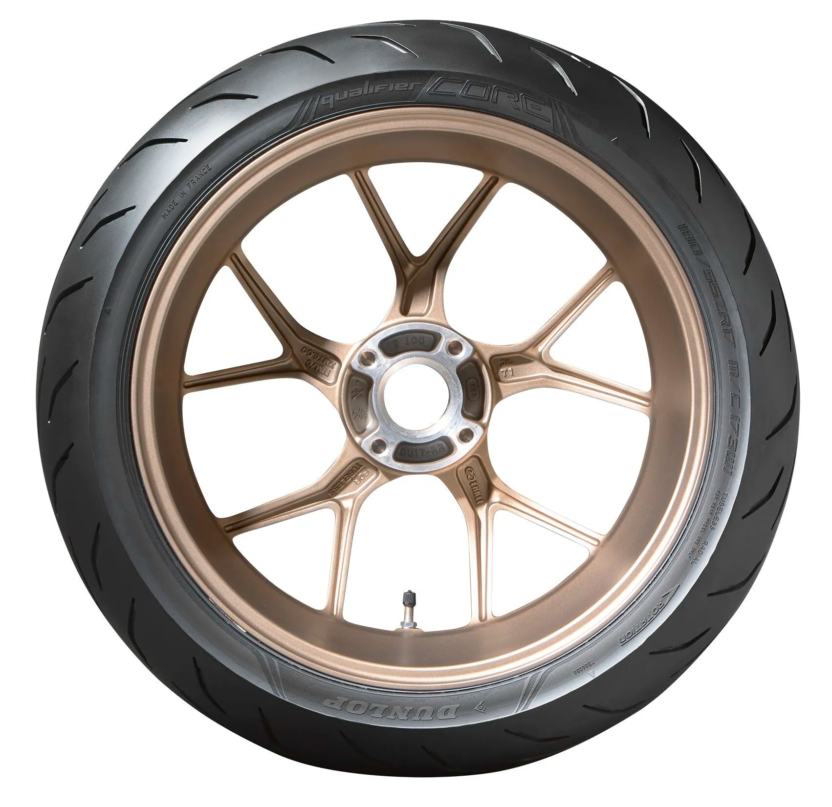 Dunlop Qualifier Core Radialdäck bak bild 3 PMMEDIA:d1ca28e787cb2ed8
