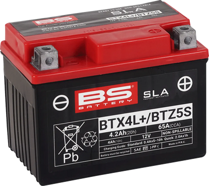 BS BATTERY BTX4L/BTZ5S AGM Underhållsfri Batteri 12V bild 1 PMMEDIA:ac04c59694cee85b