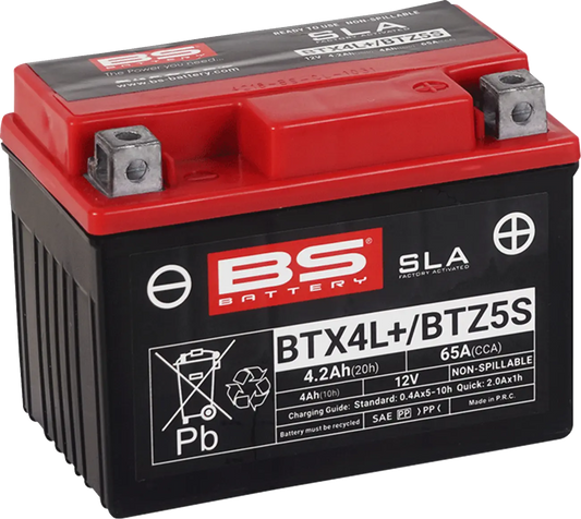 BS BATTERY BTX4L/BTZ5S AGM Underhållsfri Batteri 12V bild 1 PMMEDIA:ac04c59694cee85b
