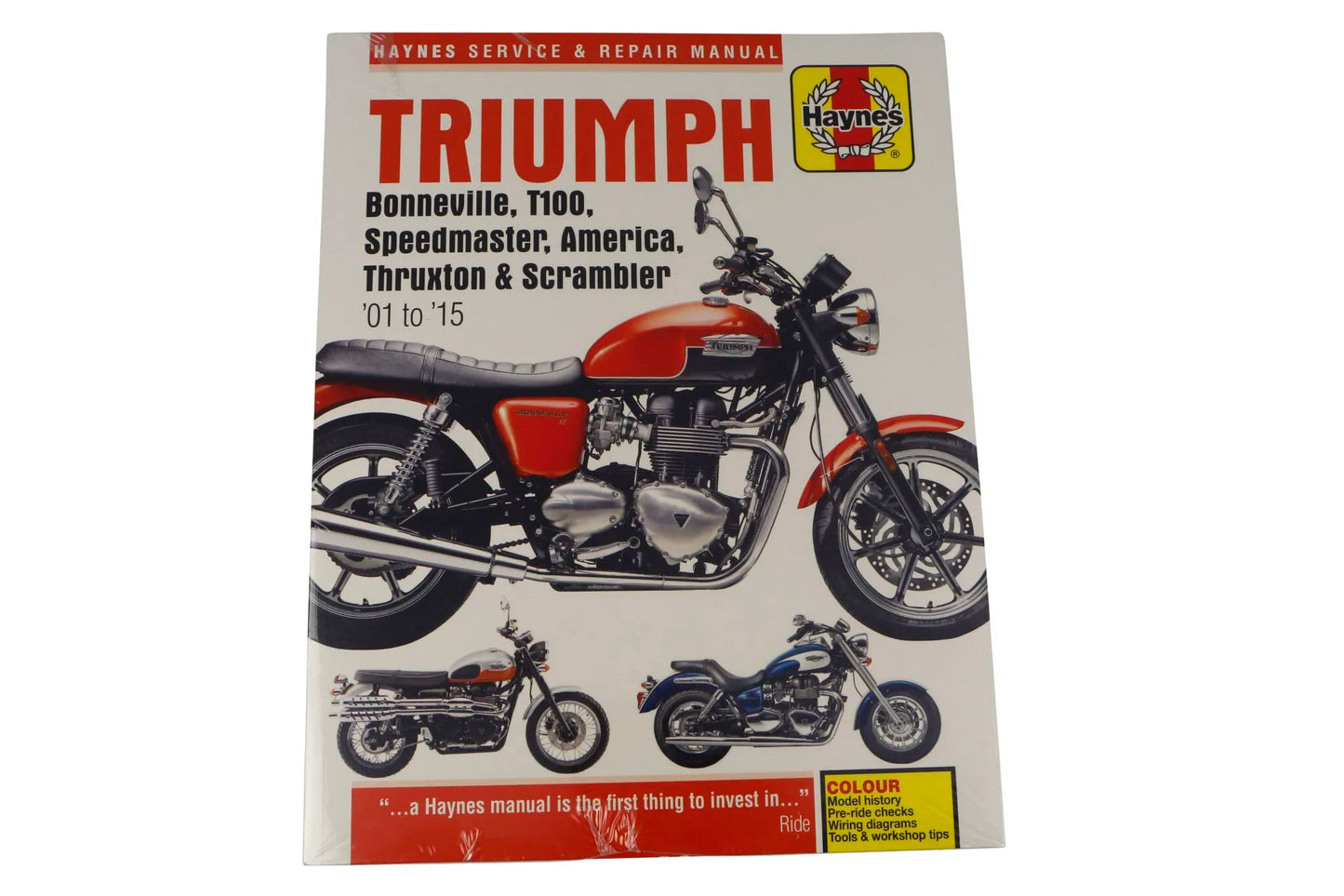 HAYNES Verkstadshandbok Triumph Bonneville (01-15) bild 1 PMMEDIA:1319d21161db3536