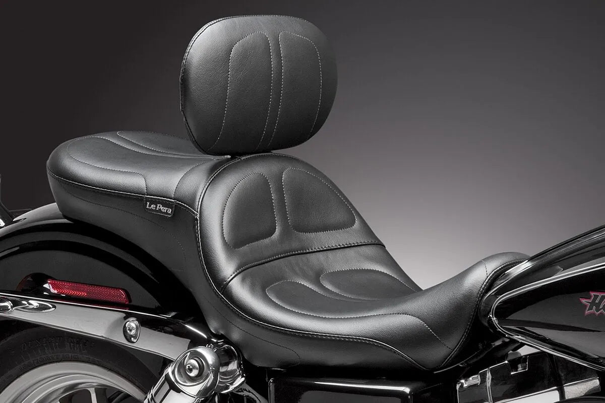Le Pera Maverick Seat Sadlar Harley Dyna Glide bild 5 PMMEDIA:a8f45154ce403351