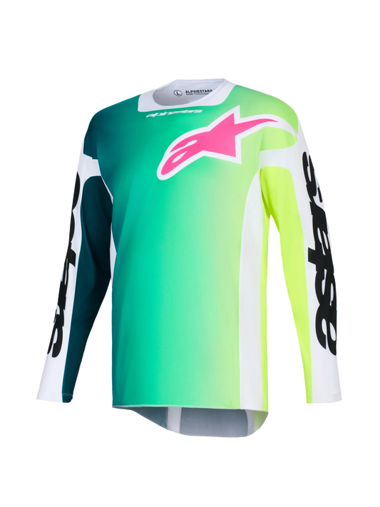 ALPINESTARS(MX) Racer Portl Jersey Grön/Vit/Svart 2X bild 1 PMMEDIA:1d01e2b2b9ece95b