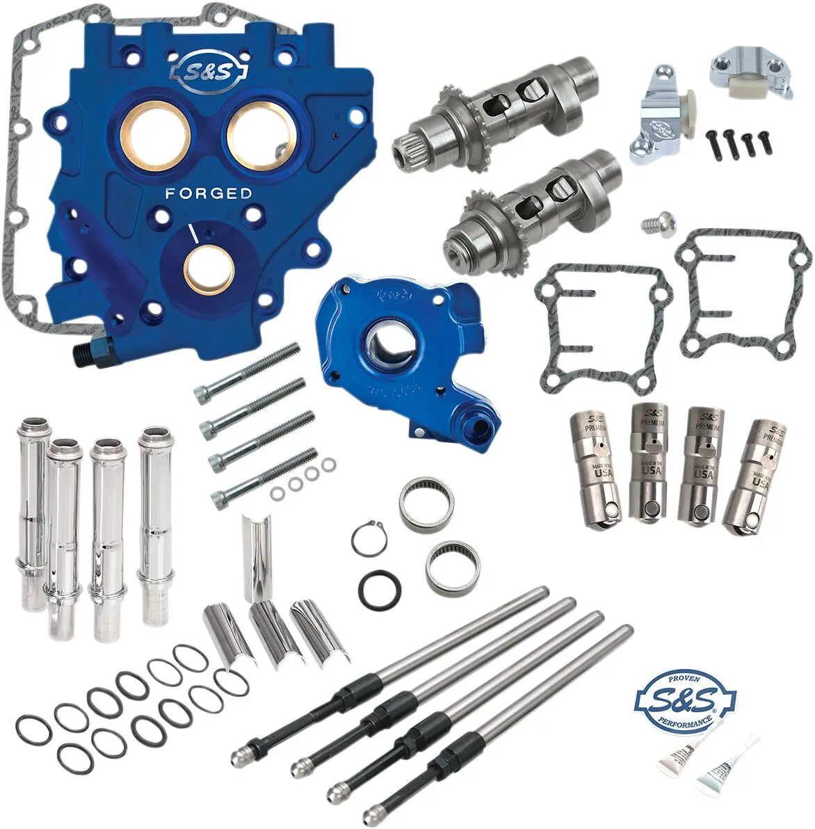 S&S CYCLE Chain Drive Cam Chest Kit 07-17 Twin Cam bild 1 PMMEDIA:23b9826142e9ec87