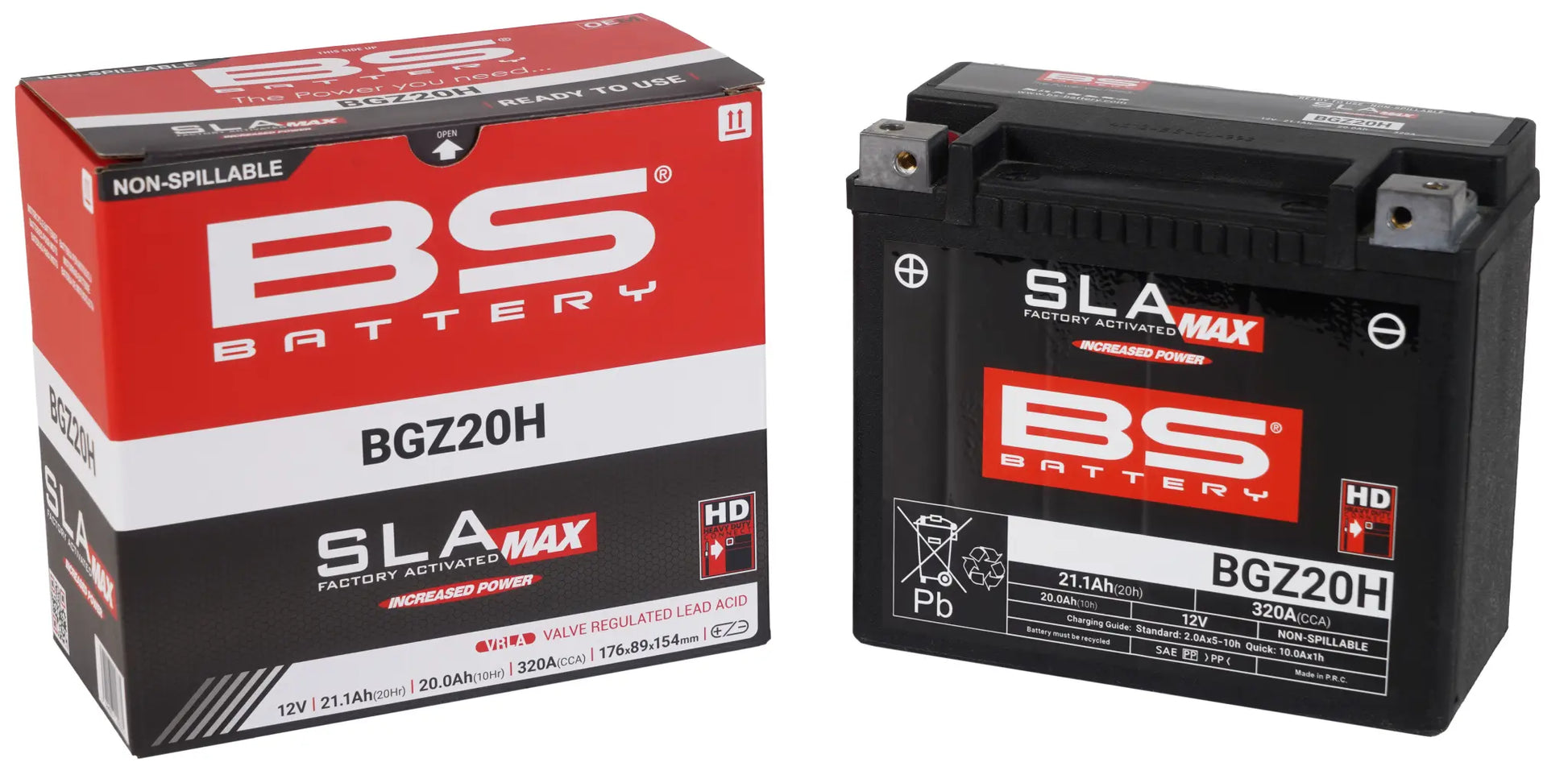 BS BATTERY BGZ20H SLA MAX Underhållsfritt AGM-Batteri bild 4 PMMEDIA:66adc296840a1b66