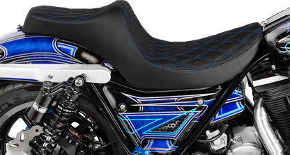Drag Specialties Seats Predator III Seat Sadlar Harley FX/FL bild 9 PMMEDIA:a257c00374b6a518