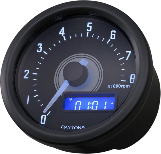 DAYTONA VELONA60 Varvräknare 8000RPM Svart bild 1 PMMEDIA:2af633613ec8842f