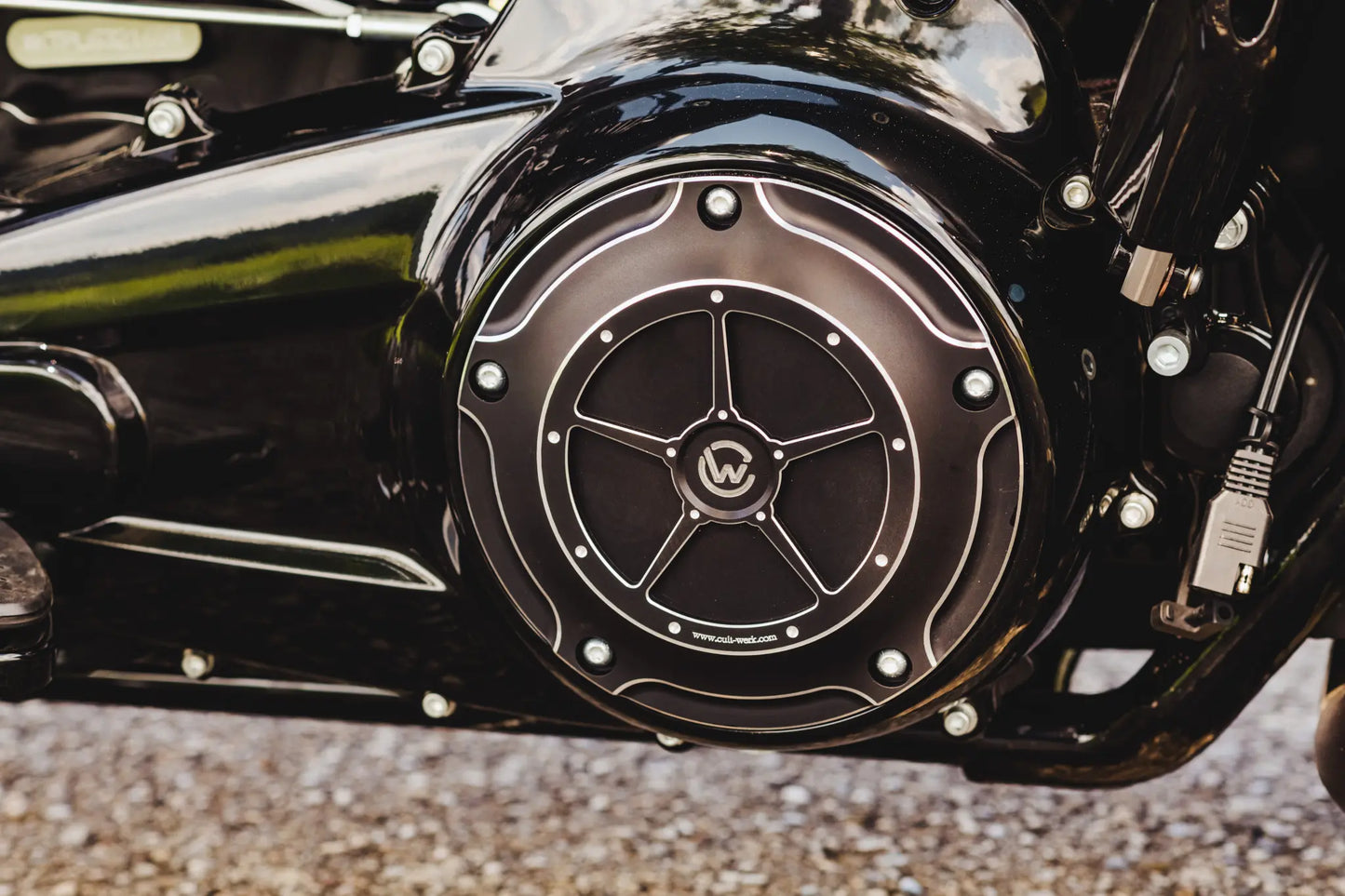 CULT WERK Kopplingskåpa för Harley-Davidson Touring från 2018 bild 2 PMMEDIA:971433317d630f3f