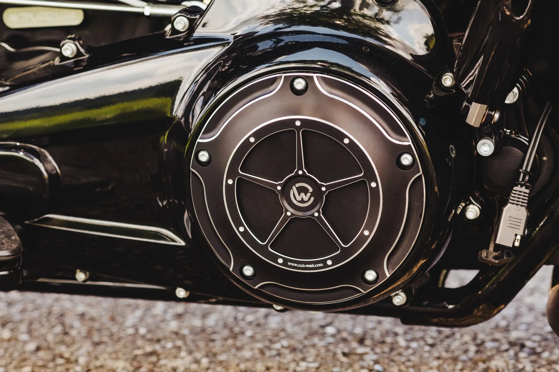 CULT WERK Kopplingskåpa för Harley-Davidson Touring från 2018 bild 2 PMMEDIA:971433317d630f3f