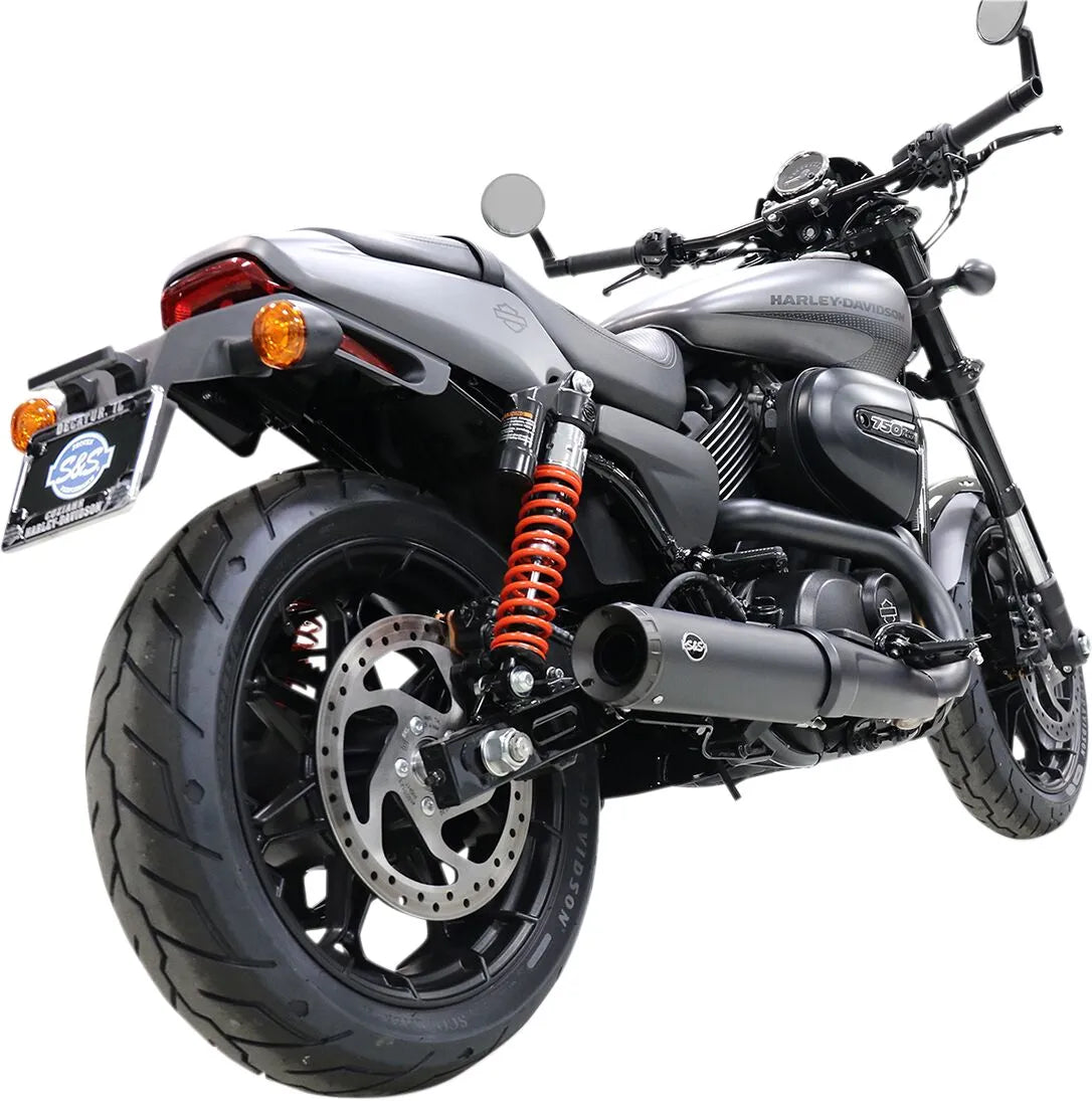 S&S CYCLE Grand National Slip-On Ljuddämpare Svart bild 2 PMMEDIA:0641709838b29bcb