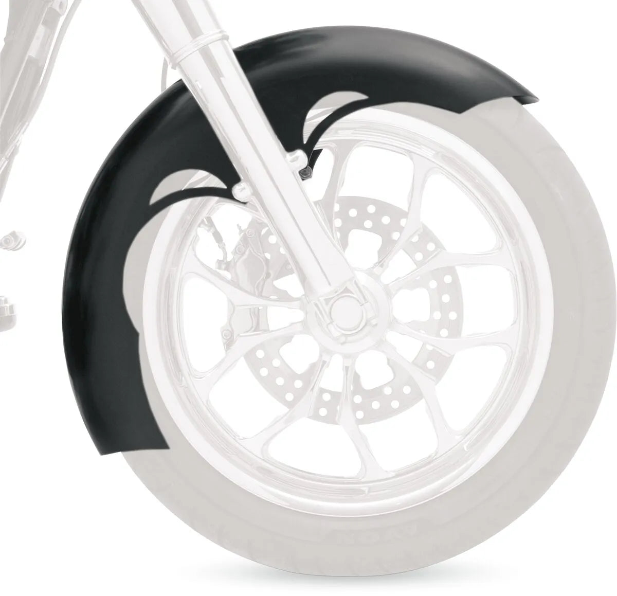 Klock Werks Tire Hugger Front Fender for Dresser Harley bild 4 PMMEDIA:9682a1b3fac87fa4