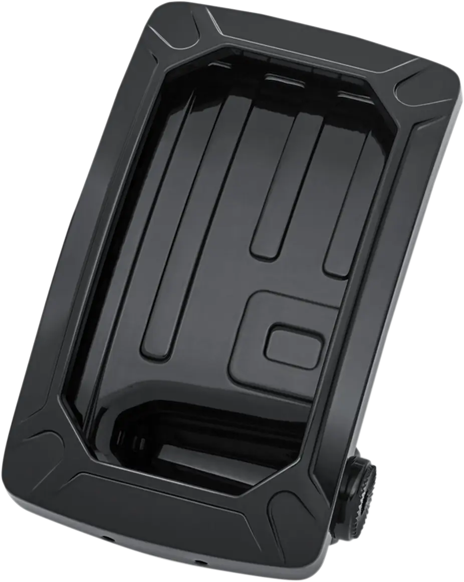 KURYAKYN Nova Curved Licensskyltshållare Gloss Black bild 1 PMMEDIA:2bef60dfe0f744f1