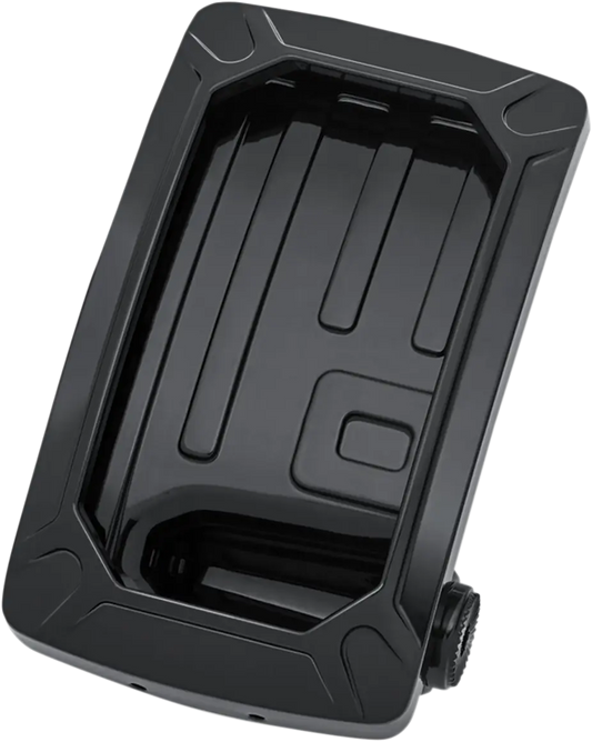KURYAKYN Nova Curved Licensskyltshållare Gloss Black bild 1 PMMEDIA:2bef60dfe0f744f1
