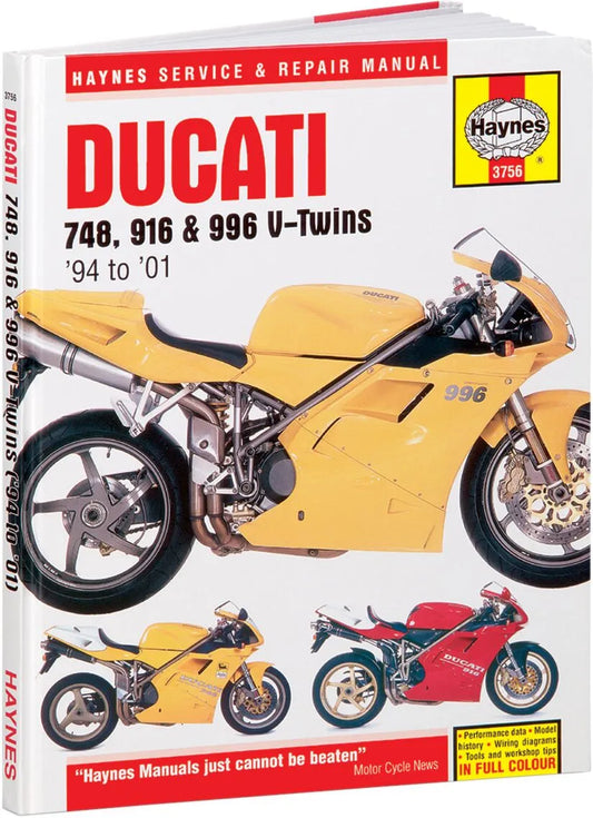 HAYNES Reparationsmanual Ducati 748/916/996 bild 1 PMMEDIA:6b189fa5f3919302