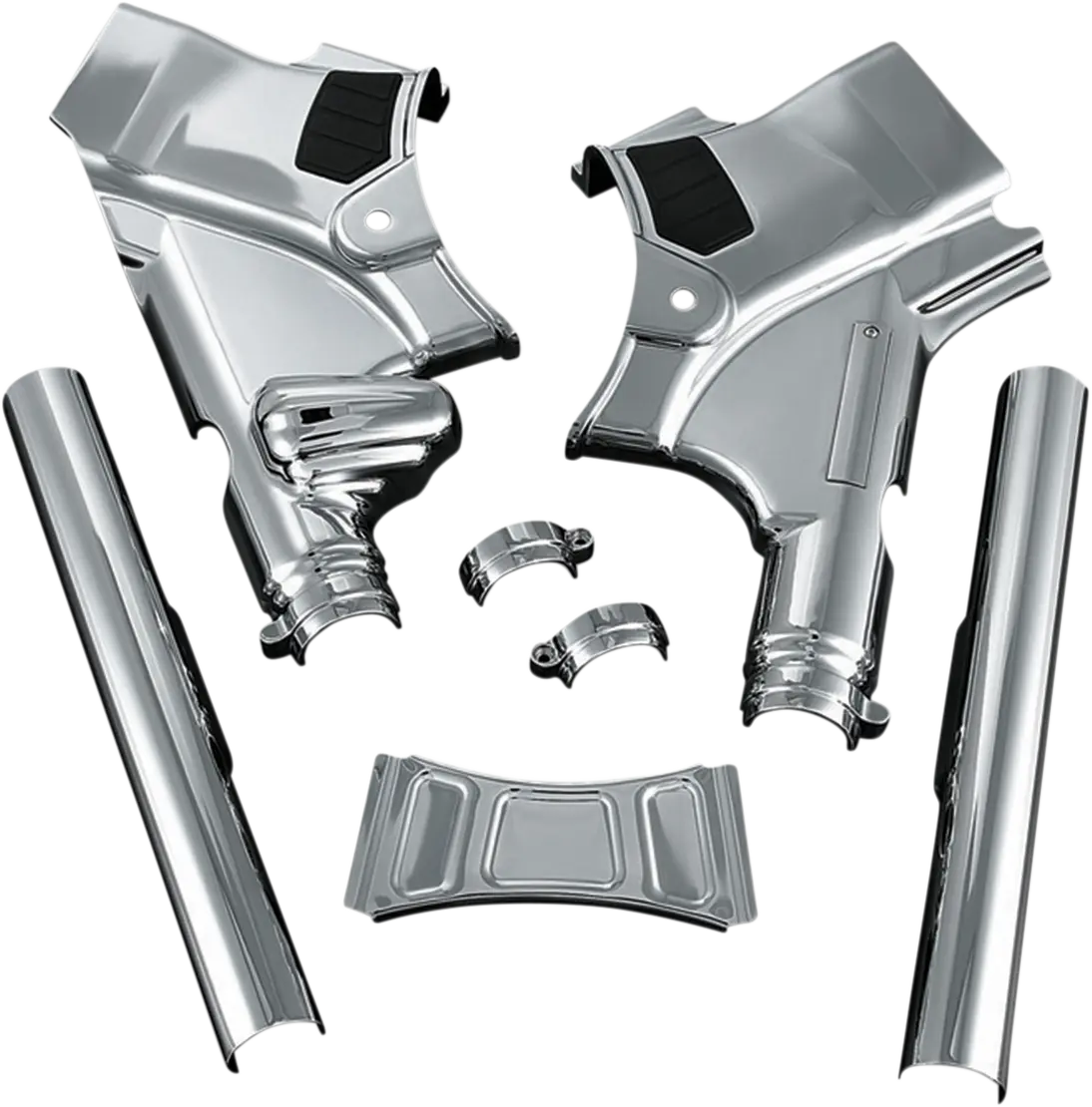 KURYAKYN Deluxe Neck Cover Kit i krom bild 1 PMMEDIA:a436df3787484bcd