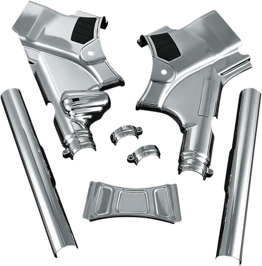 KURYAKYN Deluxe Neck Cover Kit i krom bild 1 PMMEDIA:a436df3787484bcd